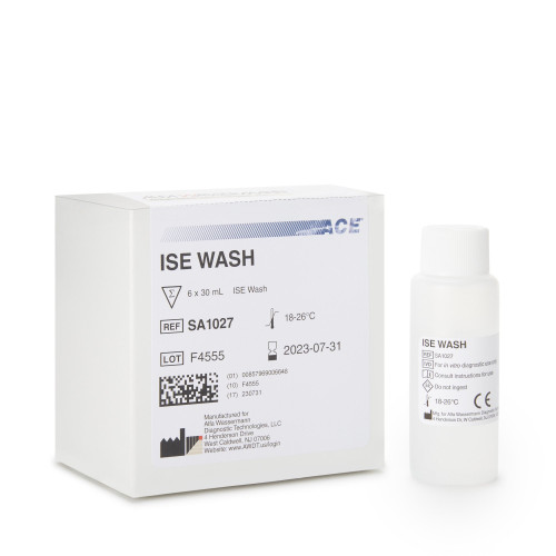 Alfa Wassermann SA1027 - ISE Wash Solution ACE® ISE CAL A 30 mL For Ion Selective Electrode (ISE) Systems Alfa Wassermann SA1027 - ISE Wash Solution ACE® ISE CAL A 30 mL For Ion Selective Electrode (ISE) Systems