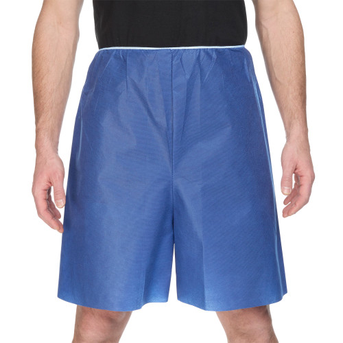 McKesson 16-1103 - Exam Shorts McKesson X-Large Blue SMS Adult Disposable McKesson 16-1103 - Exam Shorts McKesson X-Large Blue SMS Adult Disposable