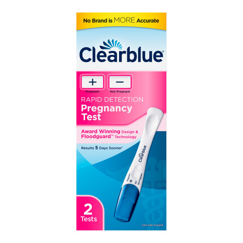 Procter & Gamble 63347232258 - Reproductive Health Test Kit Clearblue® hCG Pregnancy Test 2 Tests CLIA Waived Procter & Gamble 63347232258 - Reproductive Health Test Kit Clearblue® hCG Pregnancy Test 2 Tests CLIA Waived