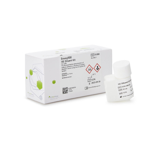 Clinical Diagnostic Solutions 550022 - ISE Diluent Envoy® 500 5 X 10 mL For Envoy 500+ Chemistry Systems Clinical Diagnostic Solutions 550022 - ISE Diluent Envoy® 500 5 X 10 mL For Envoy 500+ Chemistry Systems