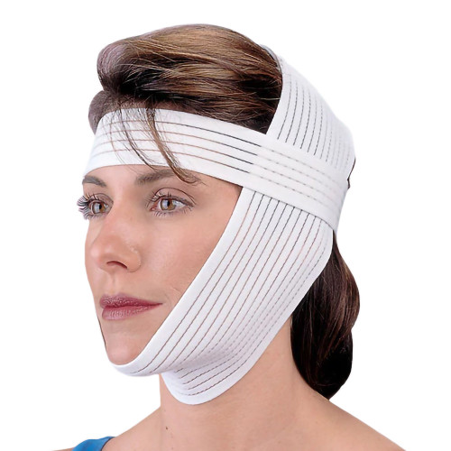 Frank Stubbs F020200 - Facial Support Wrap One Size Fits Most Spandex White