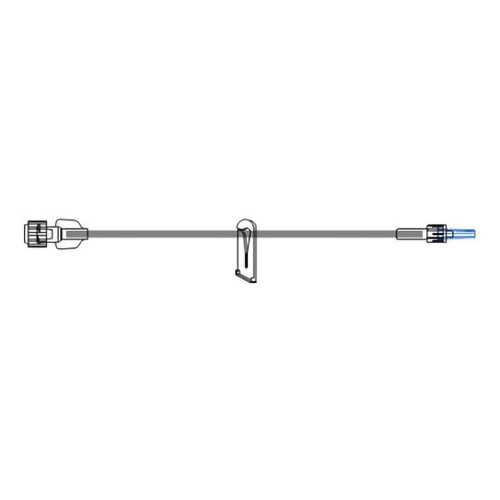 McKesson MS416 - IV Extension Set McKesson Small Bore 33 Inch Tubing Without Filter Sterile McKesson MS416 - IV Extension Set McKesson Small Bore 33 Inch Tubing Without Filter Sterile
