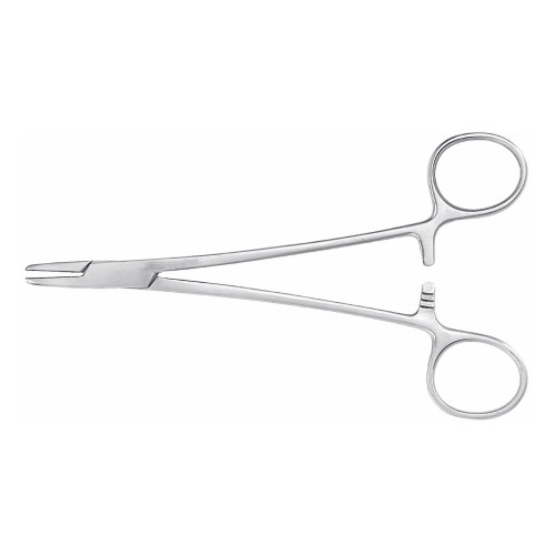 McKesson 43-2-842 - Needle Holder McKesson Mayo-Hegar 5 Inch Length Serrated Jaws Finger Ring Handle McKesson 43-2-842 - Needle Holder McKesson Mayo-Hegar 5 Inch Length Serrated Jaws Finger Ring Handle
