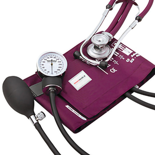 McKesson 768-641-11AMMM - Reusable Aneroid / Stethoscope Set McKesson Brand 23 to 33 cm Adult Cuff Dual Head Sprague Stethoscope Pocket Aneroid McKesson 768-641-11AMMM - Reusable Aneroid / Stethoscope Set McKesson Brand 23 to 33 cm Adult Cuff Dual Head Sprague Stethoscope Pocket Aneroid