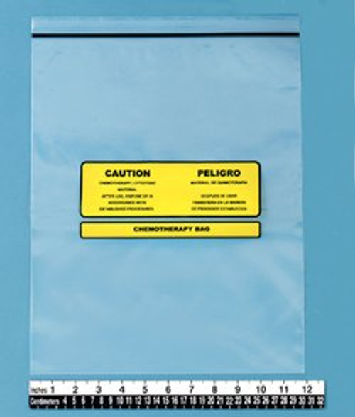 Health Care Logistics Inc 9517 - Hazardous Drug Bag Chemotherapy Bag Clear 12 X 15 Inch Health Care Logistics Inc 9517 - Hazardous Drug Bag Chemotherapy Bag Clear 12 X 15 Inch