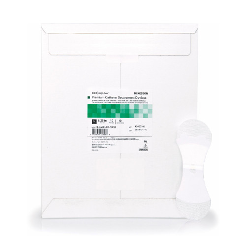 McKesson 18-3400LFC-10PK - Catheter Stabilization Device McKesson Premium Large, 6.25 Inch, Sterile McKesson 18-3400LFC-10PK - Catheter Stabilization Device McKesson Premium Large, 6.25 Inch, Sterile