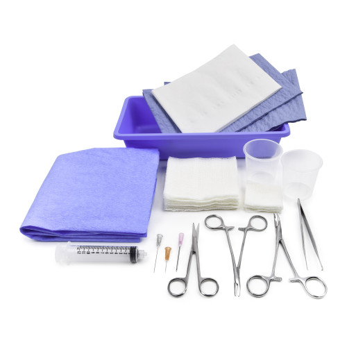 McKesson 25-2691 - Laceration Tray McKesson Sterile