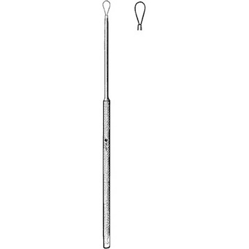 Sklar 67-2522 - Ear Curette Sklar® Billeau 6-1/2 Inch Length Round Knurled Handle Medium Tip Flexible Oval Loop Tip Sklar 67-2522 - Ear Curette Sklar® Billeau 6-1/2 Inch Length Round Knurled Handle Medium Tip Flexible Oval Loop Tip