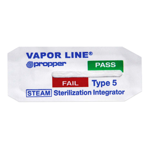 Propper Manufacturing 26900925 - Vapor Line® Sterilization Chemical Integrator Strip Steam 2 Inch Length