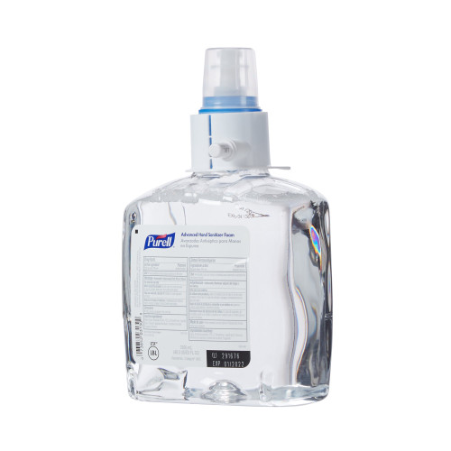 Gojo 1905-02 - Hand Sanitizer Purell® Advanced 1,200 mL Ethyl Alcohol Foaming Dispenser Refill Bottle