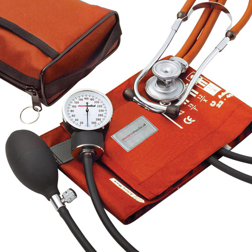 McKesson 768-641-11AORMM - Reusable Aneroid / Stethoscope Set McKesson Brand 23 to 33 cm Adult Cuff Dual Head Sprague Stethoscope Pocket Aneroid McKesson 768-641-11AORMM - Reusable Aneroid / Stethoscope Set McKesson Brand 23 to 33 cm Adult Cuff Dual Head Sprague Stethoscope Pocket Aneroid