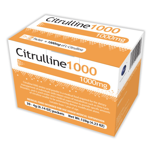 Vitaflo Usa LLC 812539020899 - Oral Supplement Citrulline1000 Unflavored Powder 4 Gram Individual Packet Vitaflo Usa LLC 812539020899 - Oral Supplement Citrulline1000 Unflavored Powder 4 Gram Individual Packet