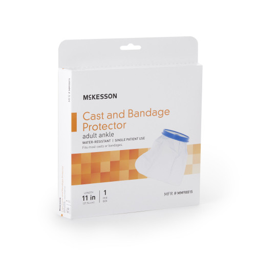 McKesson MM98815 - Leg Cast Cover McKesson Ankle Vinyl 12 Inch McKesson MM98815 - Leg Cast Cover McKesson Ankle Vinyl 12 Inch
