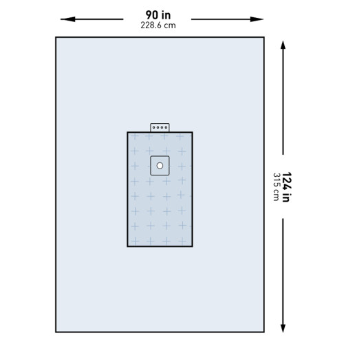 McKesson 183-I80-09101G-S - Orthopedic Drape McKesson Universal Extremity Drape 90 W X 124 L Inch Sterile McKesson 183-I80-09101G-S - Orthopedic Drape McKesson Universal Extremity Drape 90 W X 124 L Inch Sterile