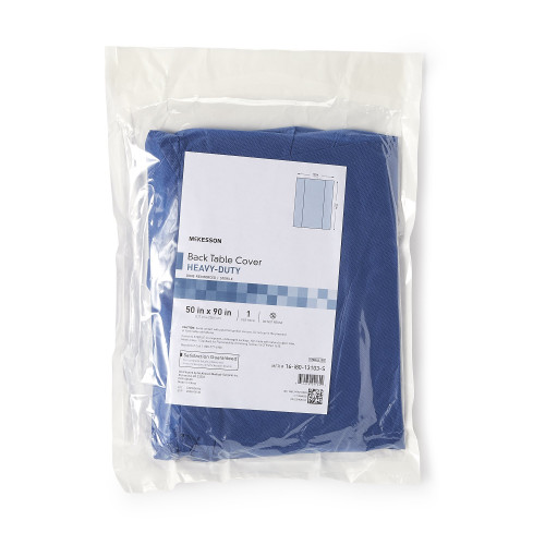 McKesson 16-I80-13103-S - Table Drape McKesson 50 X 90 Inch For Back Table McKesson 16-I80-13103-S - Table Drape McKesson 50 X 90 Inch For Back Table