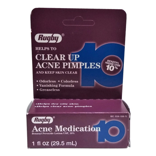Major Pharmaceuticals 00536105875 - Benzoyl Peroxide 10% Lotion 1 oz. Major Pharmaceuticals 00536105875 - Benzoyl Peroxide 10% Lotion 1 oz.