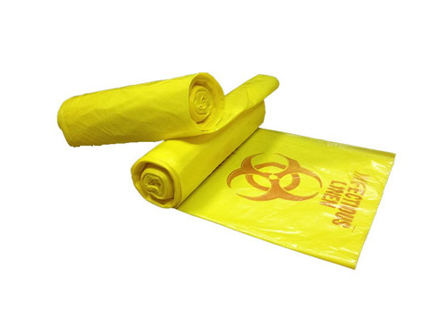 Colonial Bag Corp HDY304314 - Infectious Linen Bag Colonial Bag Biohazard Symbol / Infectious Linen 33 gal. Yellow 30-1/2 X 43 Inch Colonial Bag Corp HDY304314 - Infectious Linen Bag Colonial Bag Biohazard Symbol / Infectious Linen 33 gal. Yellow 30-1/2 X 43 Inch