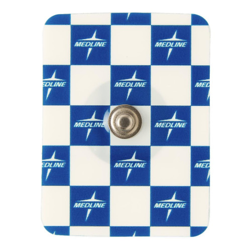 Medline MDSM611503CT - ECG Monitoring Electrode MedGel™ Snap Connector Foam Backing Adult Non-Radiolucent 3 per Pack