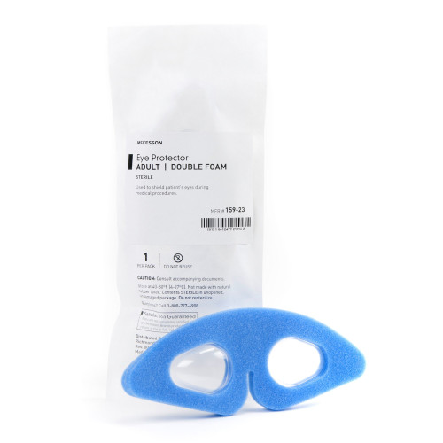 McKesson 159-23 - Double Foam Eye Protector McKesson 2-9/10 X 8-1/8 Inch Adhesive