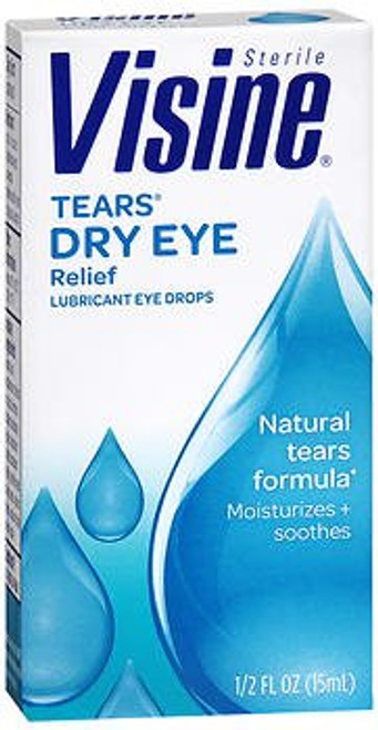 J & J Sales 74300001067 - Eye Lubricant Visine® 0.5 oz. Eye Drops J & J Sales 74300001067 - Eye Lubricant Visine® 0.5 oz. Eye Drops