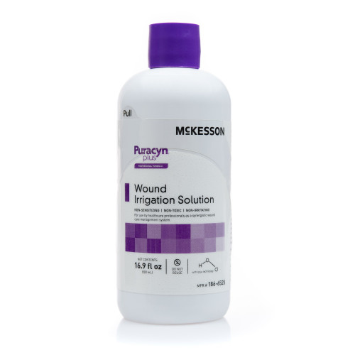 McKesson 186-6525 - Wound Cleanser McKesson Puracyn® Plus Professional 16.9 oz. Instill / Spikeable Application Bottle NonSterile Antimicrobial McKesson 186-6525 - Wound Cleanser McKesson Puracyn® Plus Professional 16.9 oz. Instill / Spikeable Application Bottle NonSterile Antimicrobial