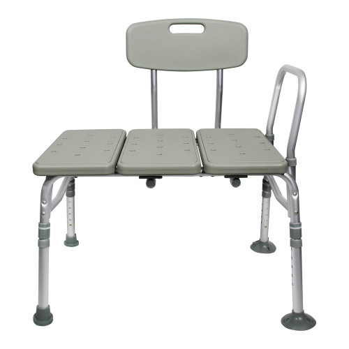 McKesson 146-12011KD-1 - McKesson Knocked Down Bath Transfer Bench Removable Arm Rail 17-1/2 to 22-1/2 Inch Seat Height 400 lbs. Weight Capacity McKesson 146-12011KD-1 - McKesson Knocked Down Bath Transfer Bench Removable Arm Rail 17-1/2 to 22-1/2 Inch Seat Height 400 lbs. Weight Capacity