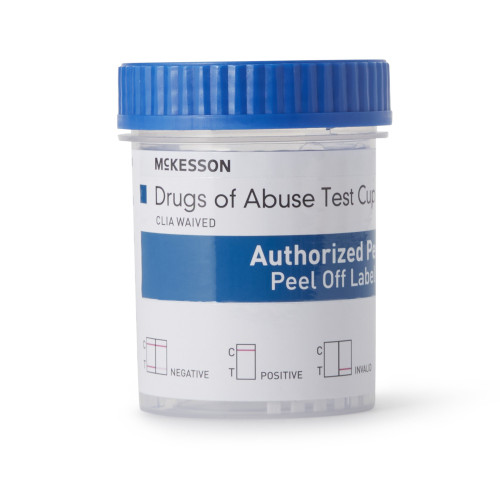 McKesson 16-8105A3 - Drugs of Abuse Test Kit McKesson AMP, BUP, BZO, COC, mAMP/MET, MDMA, MTD, MOP300, OXY, THC (OX, pH, SG) 25 Tests CLIA Waived McKesson 16-8105A3 - Drugs of Abuse Test Kit McKesson AMP, BUP, BZO, COC, mAMP/MET, MDMA, MTD, MOP300, OXY, THC (OX, pH, SG) 25 Tests CLIA Waived