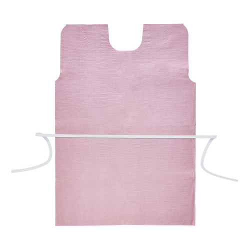 Graham Medical Products 70243N - Patient Exam Gown One Size Fits Most Mauve Disposable