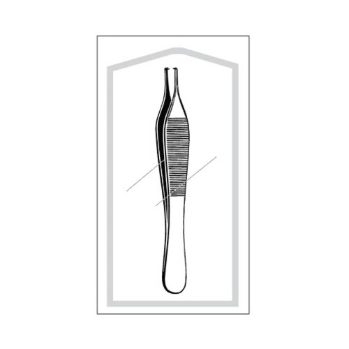 Sklar 96-2573 - Tissue Forceps Econo Sterile™ Adson 4-3/4 Inch Length Floor / Office Grade Pakistani Stainless Steel Sterile NonLocking Thumb Handle Straight 1 X 2 Teeth Sklar 96-2573 - Tissue Forceps Econo Sterile™ Adson 4-3/4 Inch Length Floor / Office Grade Pakistani Stainless Steel Sterile NonLocking Thumb Handle Straight 1 X 2 Teeth