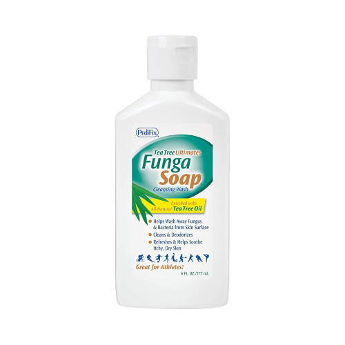 Pedifix Footcare Company P3071 - Soap Tea Tree Ultimates® FungaSoap® Liquid 6 oz. Bottle Scented Pedifix Footcare Company P3071 - Soap Tea Tree Ultimates® FungaSoap® Liquid 6 oz. Bottle Scented