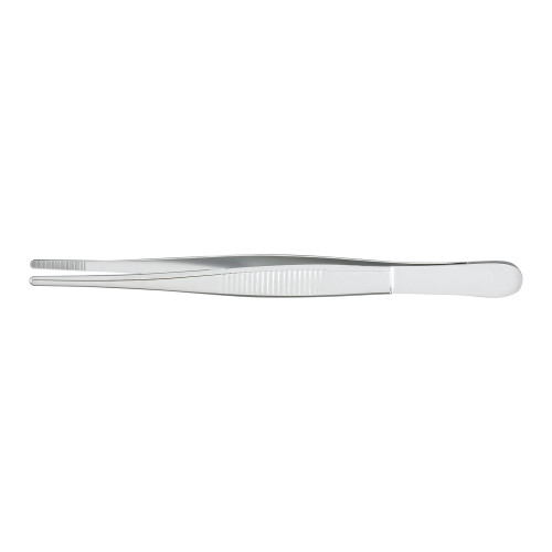 McKesson 43-1-727 - Dressing Forceps McKesson Argent™ 5-1/2 Inch Length OR / Surgical Grade German Stainless Steel NonSterile NonLocking Thumb Handle Straight Serrated Tips McKesson 43-1-727 - Dressing Forceps McKesson Argent™ 5-1/2 Inch Length OR / Surgical Grade German Stainless Steel NonSterile NonLocking Thumb Handle Straight Serrated Tips