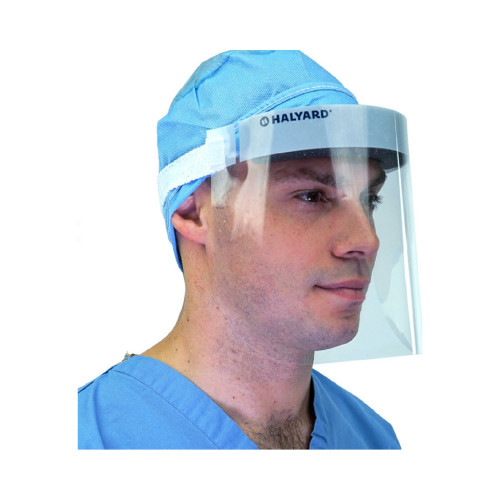 O&M Halyard Inc 41204 - Face Shield Halyard One Size Fits Most Full Length Anti-fog Disposable NonSterile O&M Halyard Inc 41204 - Face Shield Halyard One Size Fits Most Full Length Anti-fog Disposable NonSterile