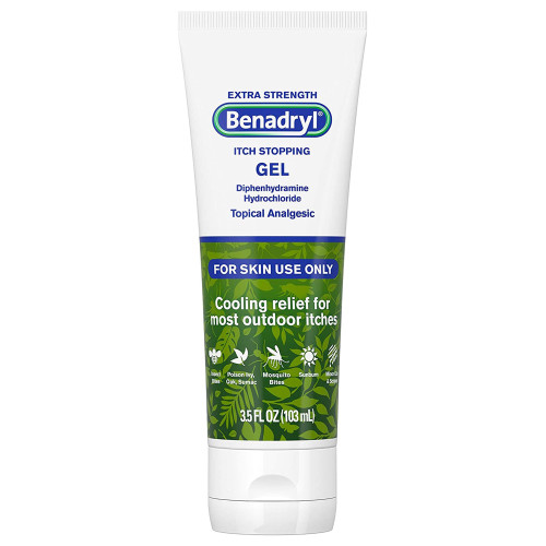 J & J Sales 31254717157 - Itch Relief Benadryl® 2% Strength Gel 3.5 oz. Tube J & J Sales 31254717157 - Itch Relief Benadryl® 2% Strength Gel 3.5 oz. Tube