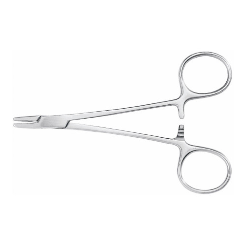 McKesson 43-1-826 - Needle Holder McKesson Argent™ Derf 4-3/4 Inch Length Serrated Jaws Finger Ring Handle McKesson 43-1-826 - Needle Holder McKesson Argent™ Derf 4-3/4 Inch Length Serrated Jaws Finger Ring Handle