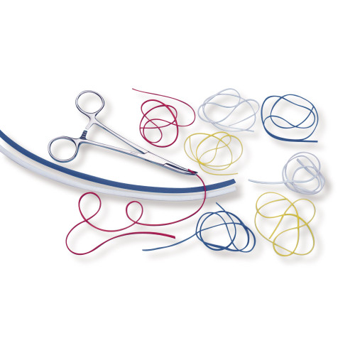 McKesson 19-11011 - Vessel Loop McKesson Maxi Red Silicone Radiopaque Sterile 0.04 X 16 Inch McKesson 19-11011 - Vessel Loop McKesson Maxi Red Silicone Radiopaque Sterile 0.04 X 16 Inch