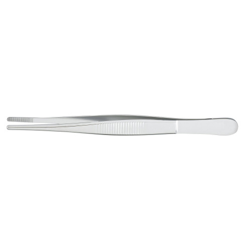 McKesson 43-2-705 - Dressing Forceps McKesson 4-1/2 Inch Length Floor / Office Grade Pakistani Stainless Steel NonSterile NonLocking Thumb Handle Straight Serrated Tips McKesson 43-2-705 - Dressing Forceps McKesson 4-1/2 Inch Length Floor / Office Grade Pakistani Stainless Steel NonSterile NonLocking Thumb Handle Straight Serrated Tips
