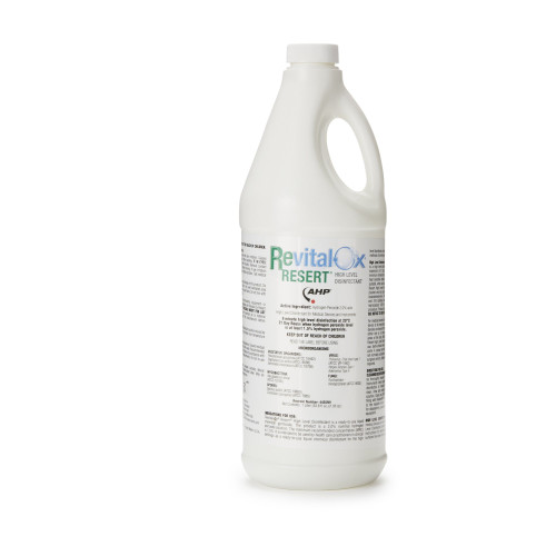 Steris 4455N9 - Hydrogen Peroxide High-Level Disinfectant Revital-Ox® RESERT® RTU Liquid 1 Liter Bottle Reusable Steris 4455N9 - Hydrogen Peroxide High-Level Disinfectant Revital-Ox® RESERT® RTU Liquid 1 Liter Bottle Reusable