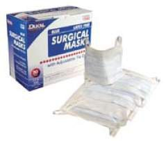 Dukal Corp 1541 - Surgical Mask Dukal® ASTM Level 1 Earloops One Size Fits Most