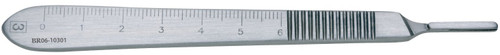 BR Surgical BR06-10301 - Scalpel Handle BR Surgical Stainless Steel Size 3