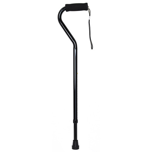 McKesson 146-RTL10306 - Offset Cane McKesson Aluminum 30 to 39 Inch Height Black McKesson 146-RTL10306 - Offset Cane McKesson Aluminum 30 to 39 Inch Height Black