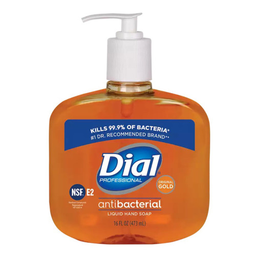 Lagasse DIA80790CT - Antimicrobial Soap Dial® Gold Liquid 16 oz. Pump Bottle Scented Lagasse DIA80790CT - Antimicrobial Soap Dial® Gold Liquid 16 oz. Pump Bottle Scented