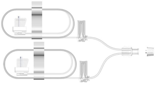 EMED Technologies SAF-Q-206-G27 - Subcutaneous Infusion Set SAF-Q™ 27 Gauge X 2 6 mm 36 Inch Tubing Without Port