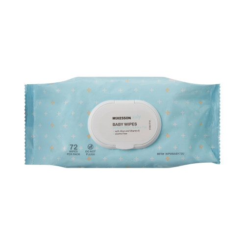 McKesson WPWBABY72U - Baby Wipe McKesson Soft Pack Unscented 72 Count McKesson WPWBABY72U - Baby Wipe McKesson Soft Pack Unscented 72 Count