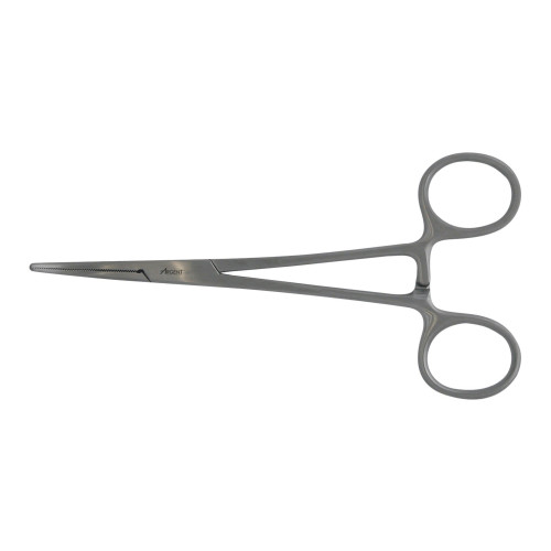 McKesson 43-1-452 - Hemostatic Forceps McKesson Argent™ Crile 5-1/2 Inch Length OR / Surgical Grade German Stainless Steel NonSterile Locking Finger Ring Handle Curved Serrated Tips McKesson 43-1-452 - Hemostatic Forceps McKesson Argent™ Crile 5-1/2 Inch Length OR / Surgical Grade German Stainless Steel NonSterile Locking Finger Ring Handle Curved Serrated Tips