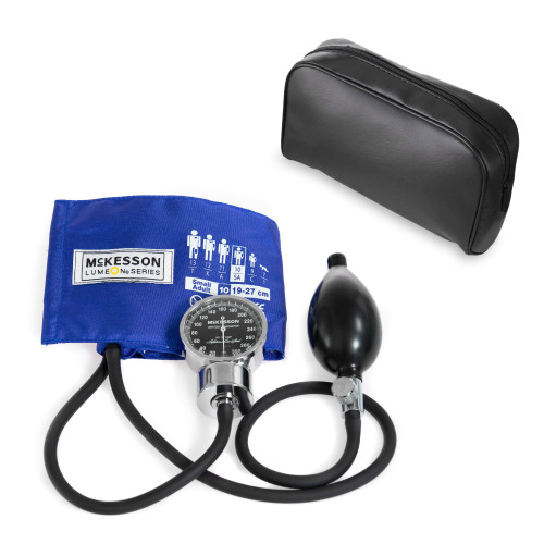 McKesson 01-700-10SARBGM - Aneroid Sphygmomanometer Unit McKesson LUMEON™ Small Adult Cuff Nylon Cuff 19 - 27 cm Pocket Aneroid McKesson 01-700-10SARBGM - Aneroid Sphygmomanometer Unit McKesson LUMEON™ Small Adult Cuff Nylon Cuff 19 - 27 cm Pocket Aneroid