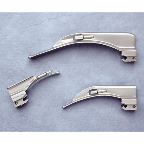 McKesson 4073MM - Laryngoscope Blade McKesson Macintosh Type Conventional Light Universal NonSterile