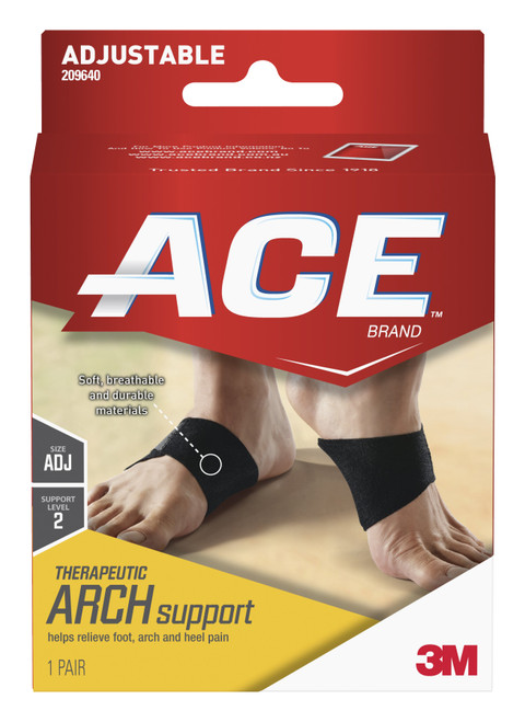 3M Healthcare 209640 - Arch Support 3M™ Ace™ Therapeutic Foot Relief Black