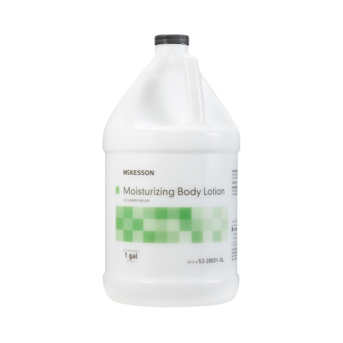 McKesson 53-28001-GL - Hand and Body Moisturizer McKesson 1 gal. Jug Cucumber Melon Scent Lotion McKesson 53-28001-GL - Hand and Body Moisturizer McKesson 1 gal. Jug Cucumber Melon Scent Lotion