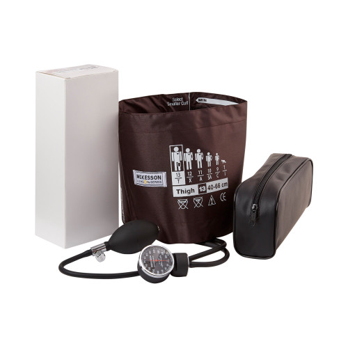 McKesson 01-720-13TBRGM - Aneroid Sphygmomanometer Unit McKesson LUMEON™ Thigh Cuff Nylon Cuff 40 - 66 cm Pocket Aneroid McKesson 01-720-13TBRGM - Aneroid Sphygmomanometer Unit McKesson LUMEON™ Thigh Cuff Nylon Cuff 40 - 66 cm Pocket Aneroid