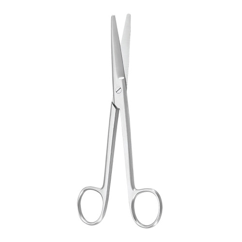 McKesson 43-1-325 - Dissecting Scissors McKesson Argent™ Mayo 6-3/4 Inch Length OR / Surgical Grade German Stainless Steel NonSterile Finger Ring Handle Curved, Beveled Blunt Tip / Blunt Tip McKesson 43-1-325 - Dissecting Scissors McKesson Argent™ Mayo 6-3/4 Inch Length OR / Surgical Grade German Stainless Steel NonSterile Finger Ring Handle Curved, Beveled Blunt Tip / Blunt Tip